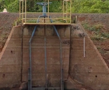 Reservatórios estão com pouco volume de água — Foto: TVCA/Reprodução