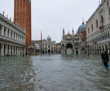 Veneza tem a maior maré dos últimos 50 anos