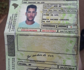 Yan Cardoso da Luz foi assassinado no Jardim Florianópolis, em Cuiabá. — Foto: PM-MT/Assessoria