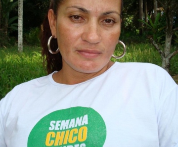 Ilzamar Mendes, viúva de Chico Mendes