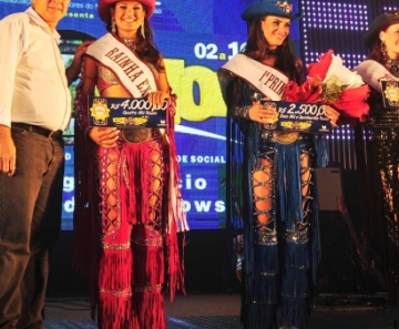 As escolhidas como Rainha e Princesas vão representar a Exponop
