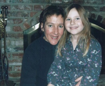 Janet posa ao lado da filha Isabella no último encontro que tiveram em janeiro de 2009.  