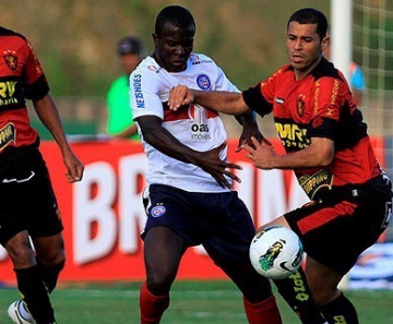 Bahia levou a melhor ao vencer o Sport por 2 a 1 no primeiro turno  