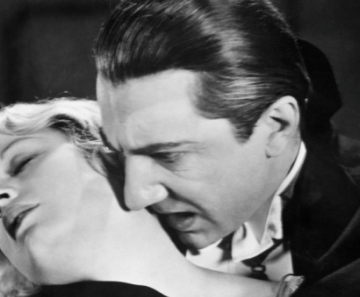 O ator húngaro Bela Lugosi em cena, como Conde Drácula