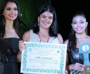 Prêmio Chico Mendes - Carla Pires responsável por Sustentabilidade da ETH.