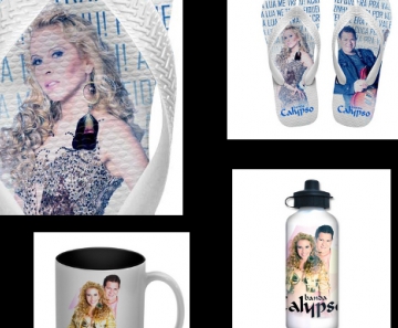 A Banda Calypso quer apostar em produtos personalizados para os fãs 