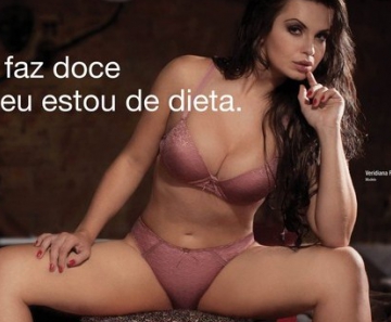 Veridiana Freitas: doce dos outros, não dela 