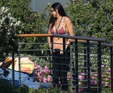 Demi estava na casa de amigos em Los Angeles, nos Estados Unidos