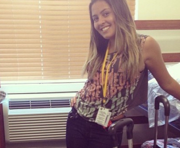 Danielle Favatto, filha de Romário 