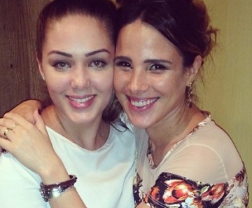 Tânia Mara e Wanessa