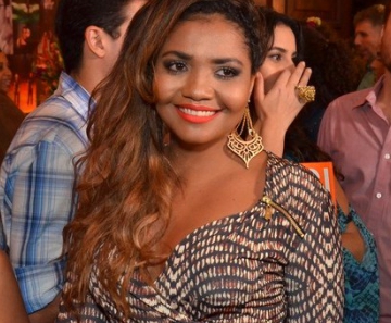 Gaby Amarantos em evento no Rio 