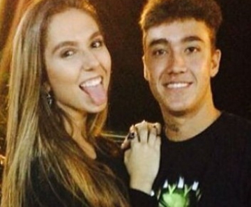 Carol Portaluppi e Romarinho 
