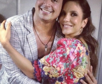 Xanddy e Ivete Sangalo após show
