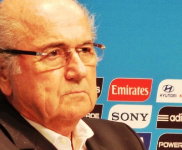 Blatter conduz coletiva de encerramento da Copa do Mundo no Maracanã 