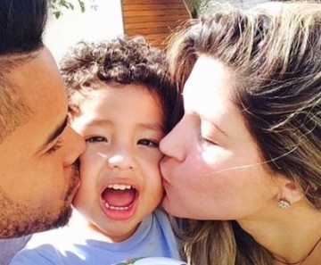 Filho de Dani Souza de Dentinho 