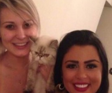 Andressa Urach e Rebeka Francis