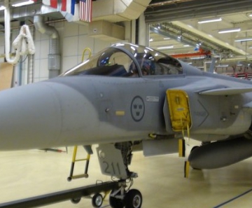Aeronave de combate Gripen só chegará ao Brasil a partir de 2019 