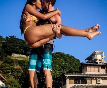 Rafael Licks e Talita Araújo 
