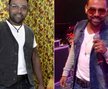 O cantor Pablo, antes e depois 