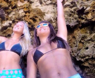 Dixie Pratt e Danielle Favatto 