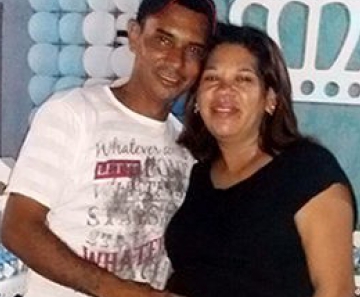 Cene Rosário da Silva e a esposa, Ivani Padilha