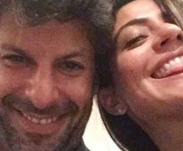 O violinista Felipe Prazeres e a atriz Carol Castro 