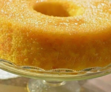 Bolo de Fubá Vegano