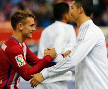 Cristiano Ronaldo e Antoine Griezmann