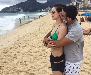 Sophia Abrahão e Sergio Malheiros