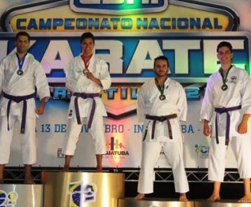 Policial civil conquista medalha em Campeonato Nacional de Karatê em SP 