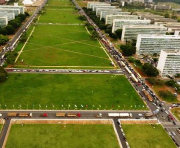 Protesto em Brasília 