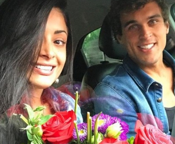 Aline Riscado e Felipe Roque 