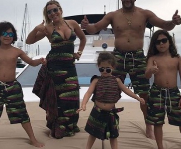 Hulk curte férias na Tailândia 