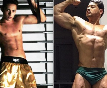 Felipe Franco é a inspiração do modelo de Gabriel Leão 