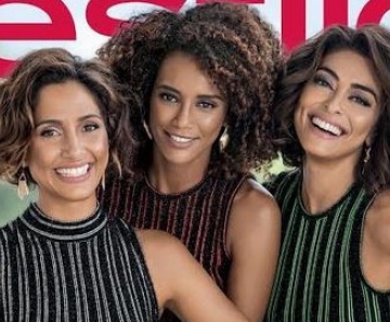Camila Pitanga, Taís Araújo e Juliana Paes