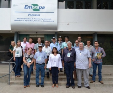 A visita técnica na sede da Embrapa, em Corumbá-MS, aconteceu quinta-feira (06)