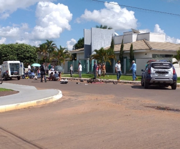 Adolescente morreu em acidente em Água Boa — Foto: Água Boa News