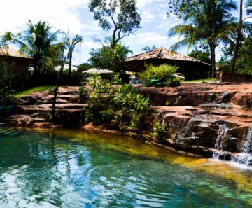 Balneário Cachoeira da Fumaça é um dos interditados pelo DNPM (Foto: Divulgação)