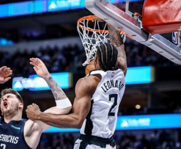 Com Kawhi e Doncic cestinhas, Clippers batem Mavs fora de casa em único jogo da rodada da NBA