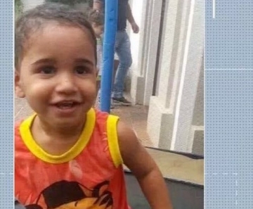 Daniel Augusto Costa, de 3 anos, que morreu atropelado pela caminhonete de mulher de ex-deputado em Rondonópolis — Foto: TV Centro América