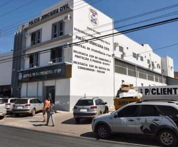 Delegacia de Homicídios e Proteção à Pessoa (DHPP) atendeu ocorrência — Foto: Polícia Civil-MT/Assessoria