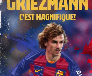 Barcelona anuncia a contratação de Griezmann