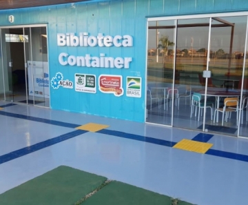 Lucas do Rio Verde ganha Biblioteca Container no bairro Jaime Seiti Fujii