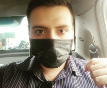 No Instagram, William postou uma foto dele, de máscara, pedindo para as pessoas "se prevenirem sempre" contra o coronavírus.