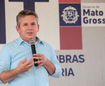 O governador Mauro Mendes - Foto por: Mayke Toscano/Secom-MT