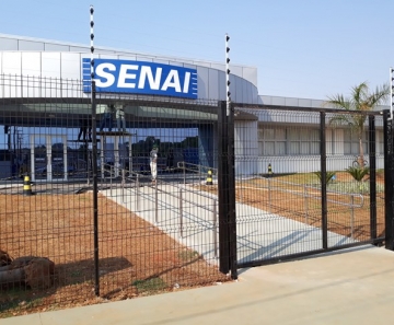 Unidade do Senai em Lucas do Rio Verde recebe últimos cuidados para inauguração nesta terça-feira (10)  