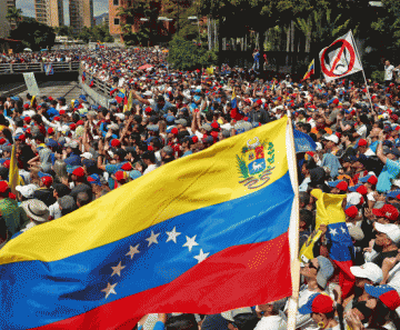 Venezuela: a crise política, econômica e social venezuelana agravou-se desde janeiro deste ano, quando Juan Guaidó se autoproclamou presidente interino. -  Foto: Carlos Garcia Rawlins/Reuters