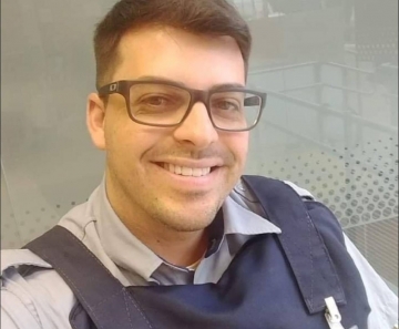 Vigilante de banco Sergio Junior Barbosa da Silva, de 31 anos, foi encontrado morto com um tiro na cabeça no dia 18 de setembro. 